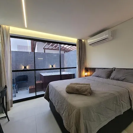 Flat Com Jacuzzi Area Externa A 50M Praia Do Bessa Joao Pessoa Exterior photo