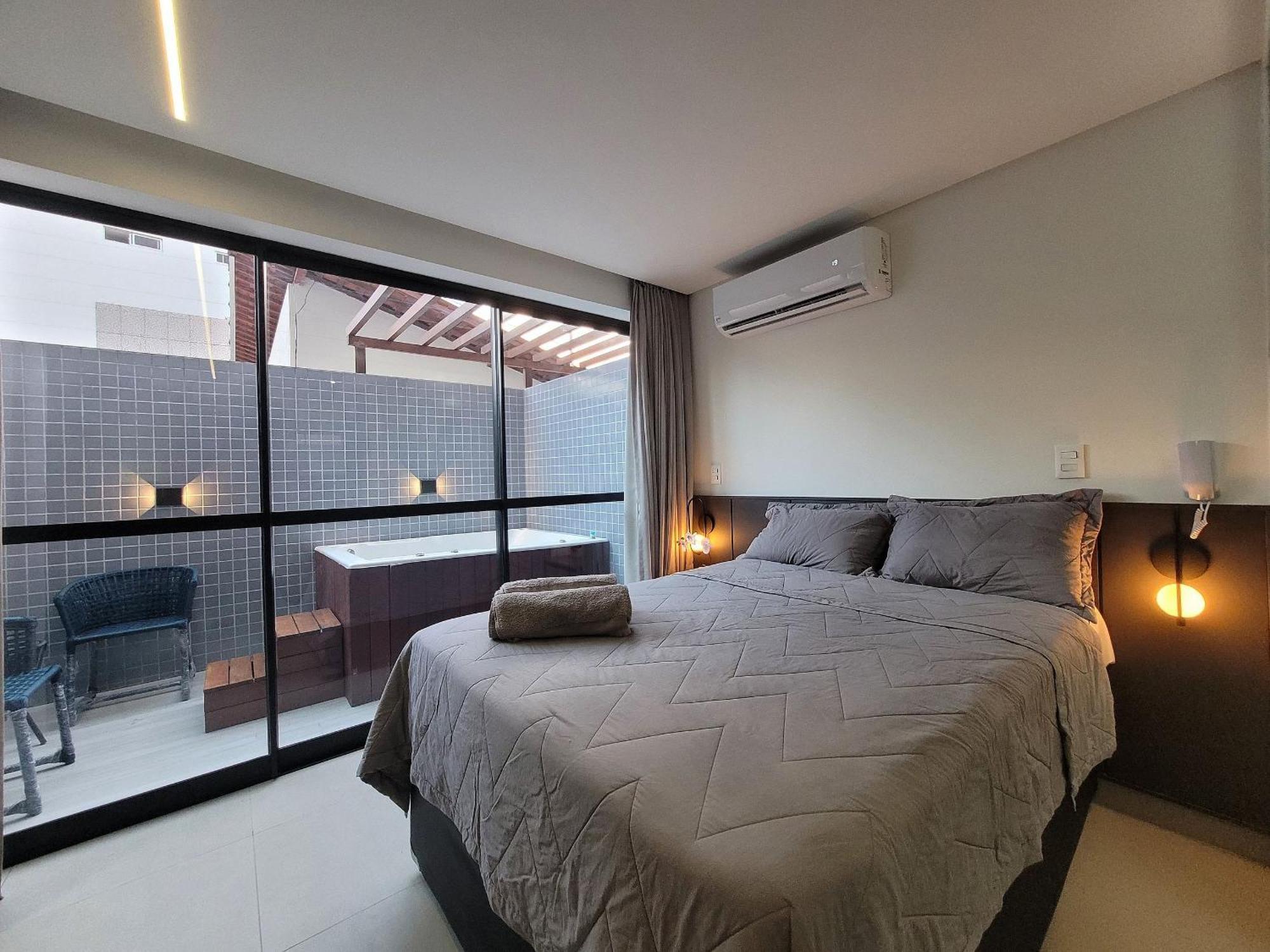 Apartment Flat Com Jacuzzi Area Externa A 50m Do Bessa *