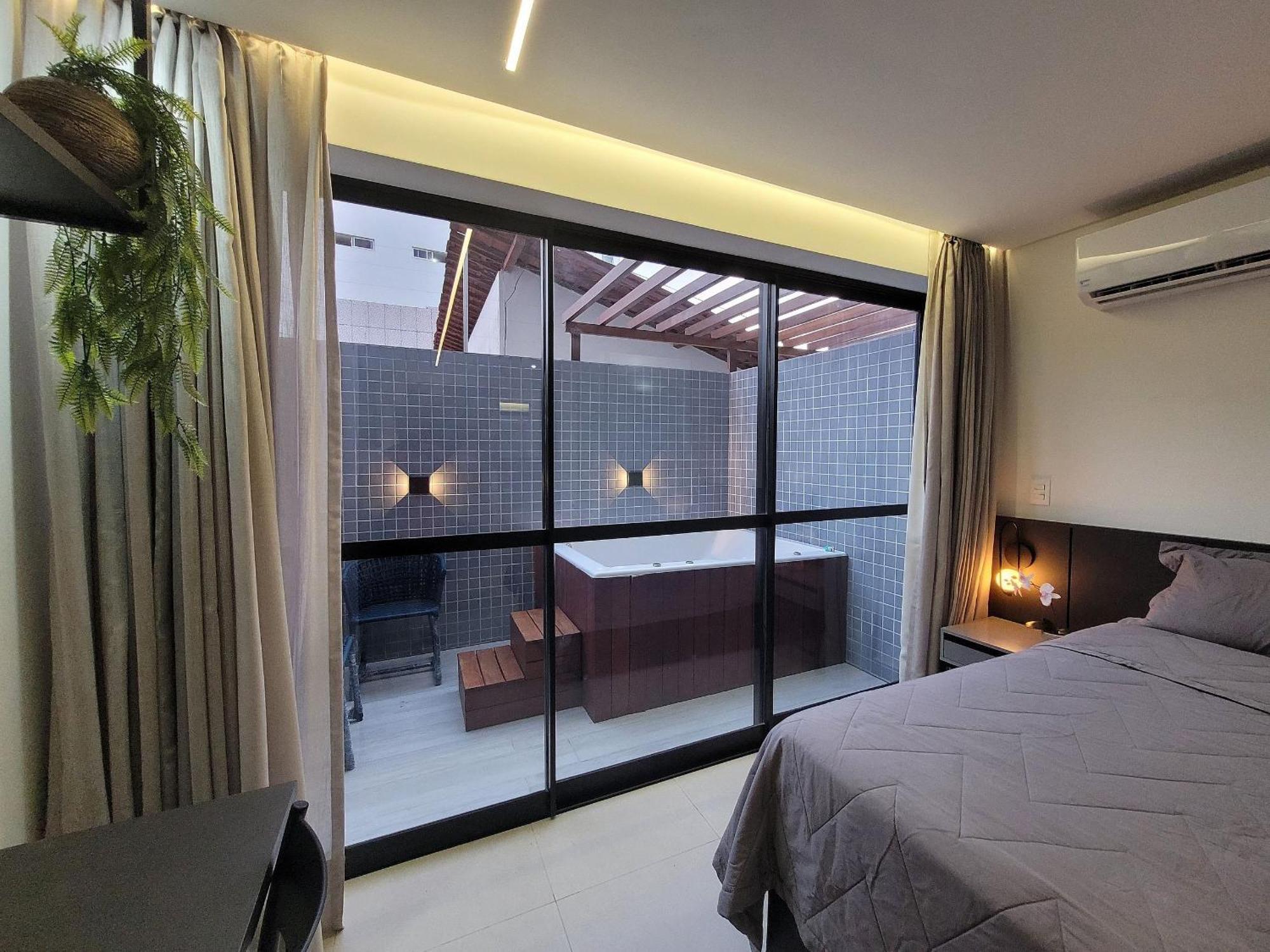 Apartment Flat Com Jacuzzi Area Externa A 50m Do Bessa
